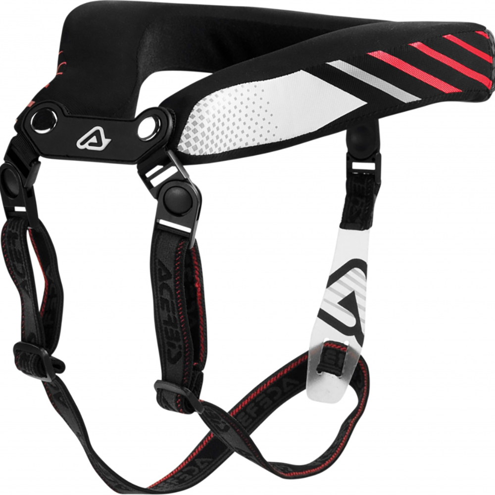 Acerbis - Protection cervicale X-Roll Noir / Rouge