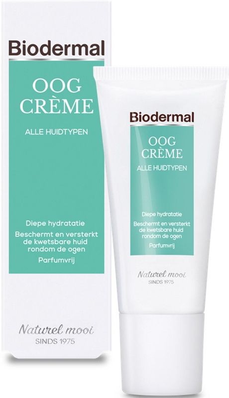 Biodermal - Oogcrème - Parfumvrij - 15 ml
