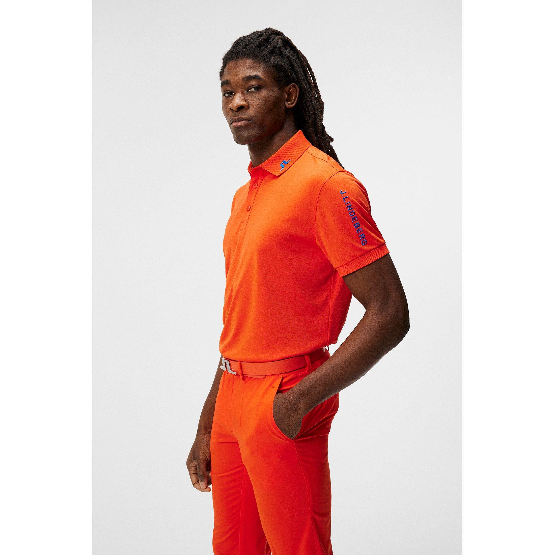 J Lindeberg Golf J.L Tour Tech Golf Polo Shirt Mens