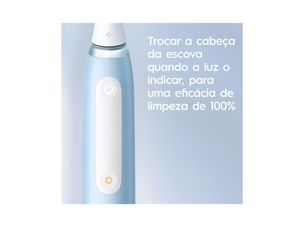 ESCOVA DENTES ELÉTRICA ORAL-B IO 3S AZUL