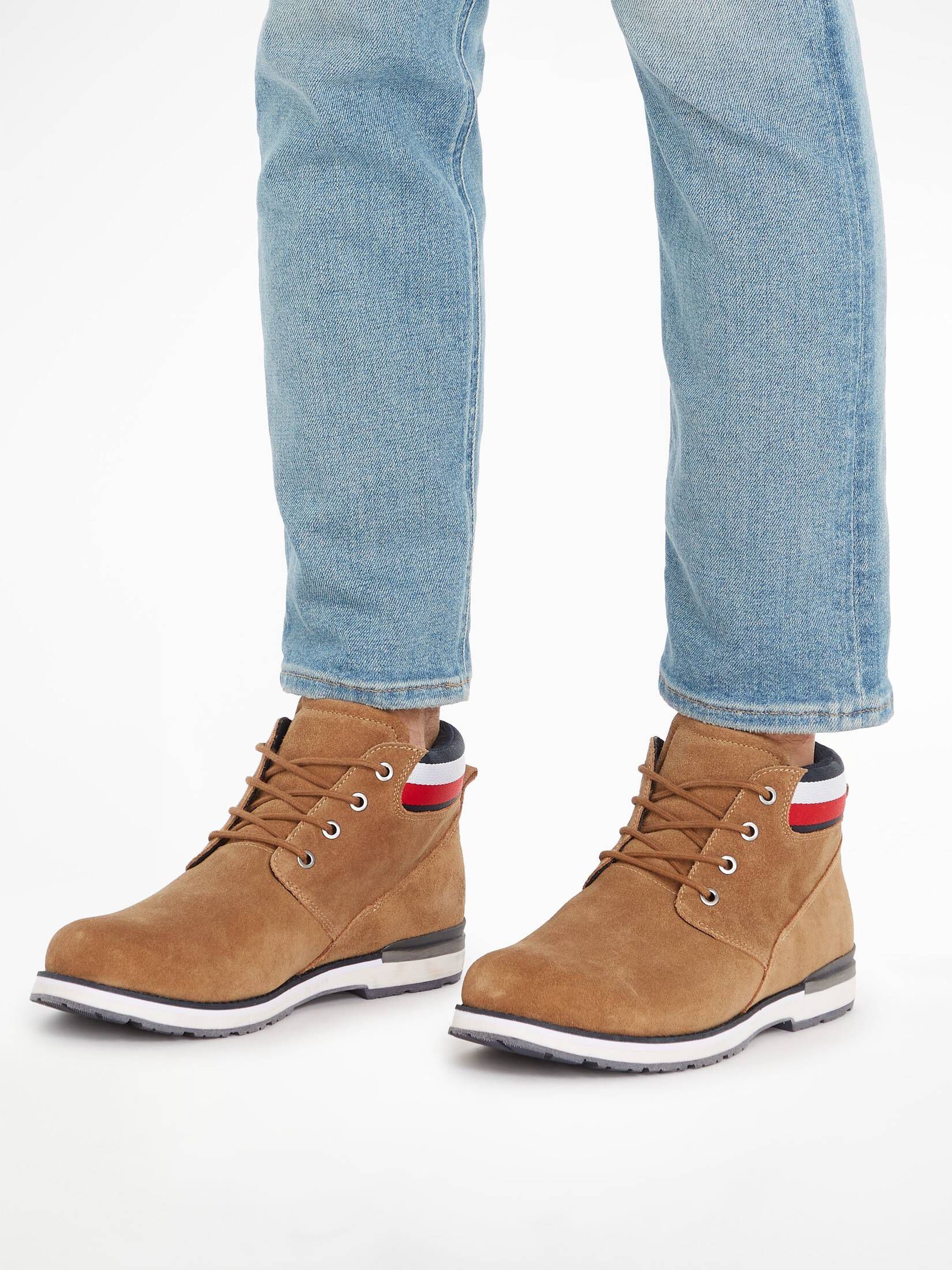 Tommy Hilfiger| Herren Stiefeletten CORE HILFIGER SUEDE BOOT