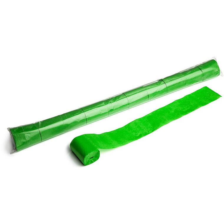 Magic FX STR04LG papieren streamers 20mx5cm lichtgroen 10st