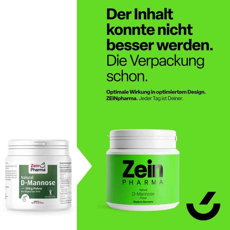 Natural D-Mannose aus Birke Zeinpharma Pulver, 200 g