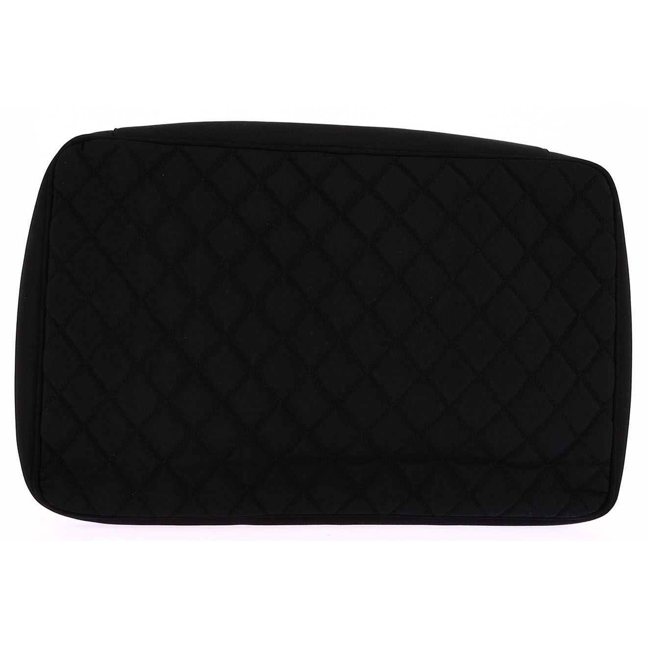 Chanel Pochette ordinateur en Toile noir/violet - Très bon état - Longueur 40 cm