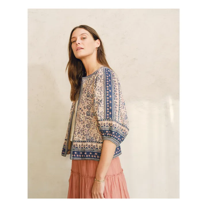 M.A.B.E. Veste Imprimée Cass | Beige