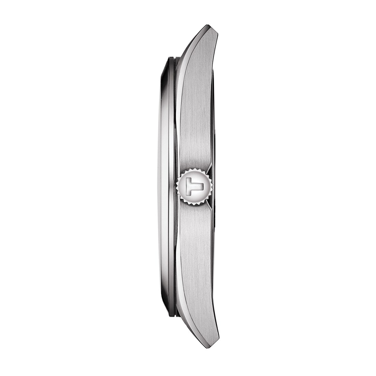 Montre Tissot Gentleman cuir brun cadran noir