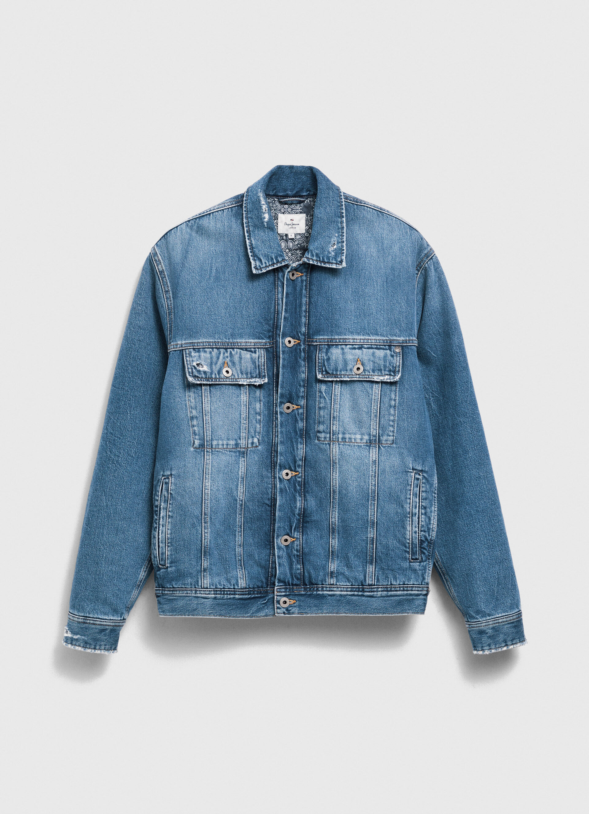 JAQUETA JEANS OVERSIZED