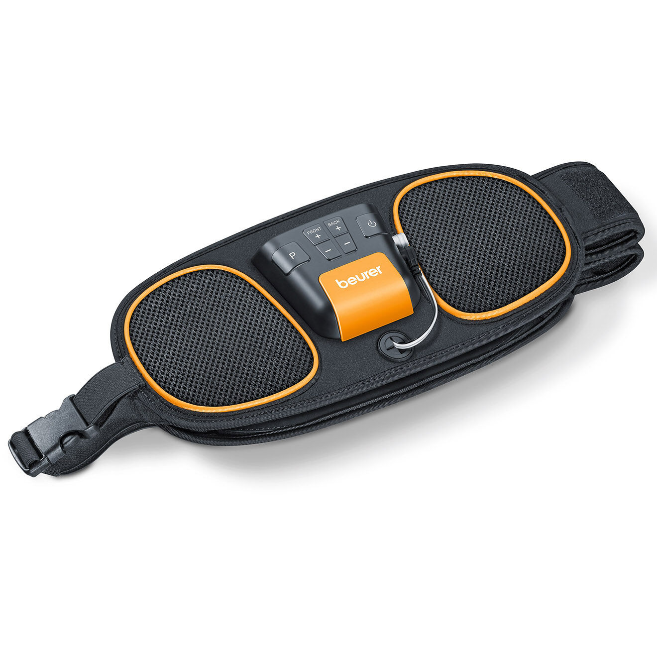 Beurer Ceinture d'électrostimulation abdominaux & dos noir/jaune