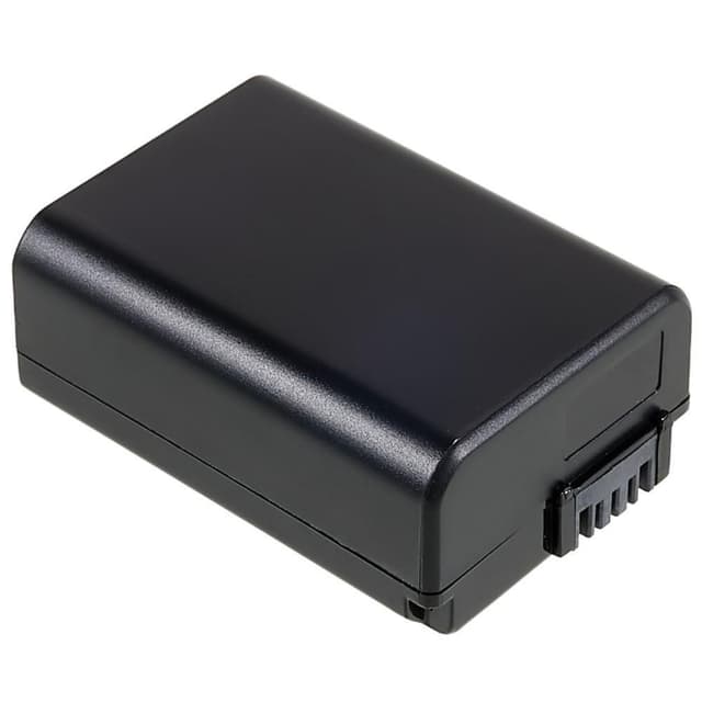 NP-FW50 batteri til Sony A6400/A6000/ZVE 10/A7M2/A6100/A6300/A7R2/A5100 osv