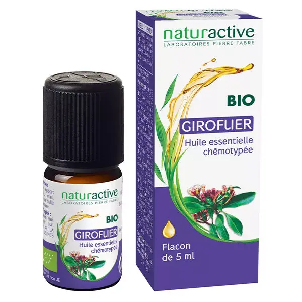 Óleo Essencial de Cravo Orgânico Naturaactive 5ml
