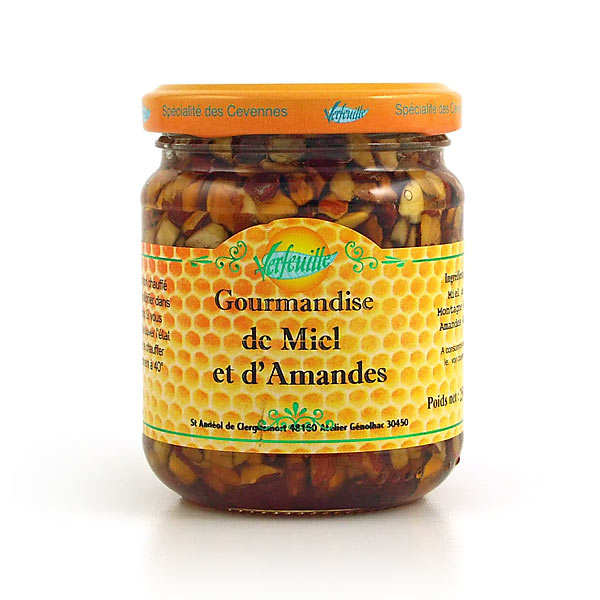 Gourmandise de miel et d'amandes