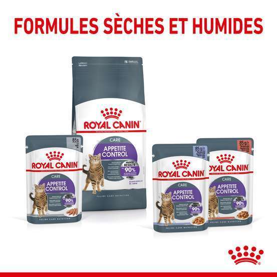 Croquettes chat quemandeur Appetite Control Sterilised 3.5kg
