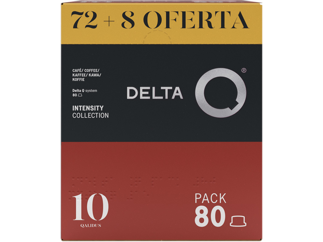 CAPSULAS DELTA Q QALIDUS 10 PACK 72 8