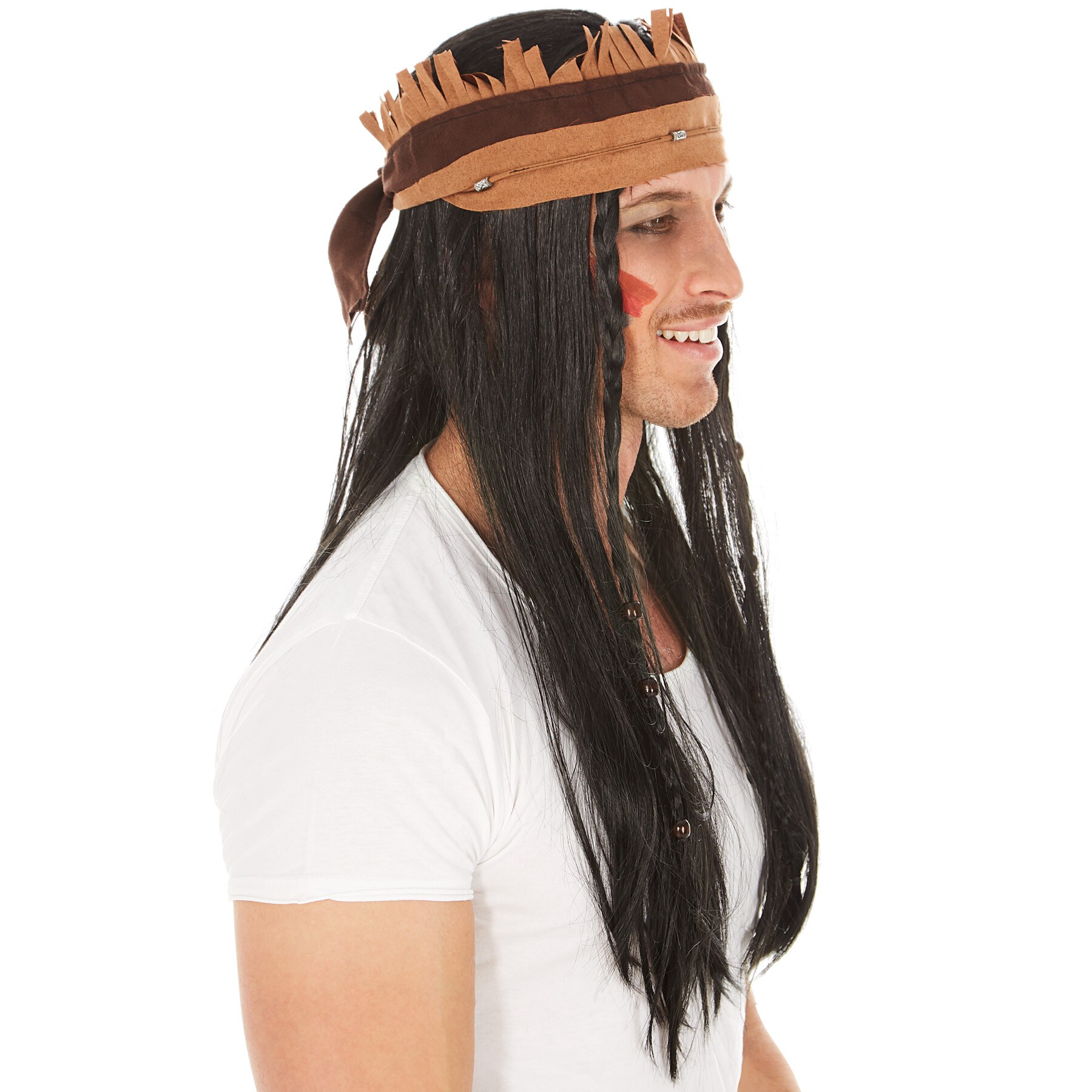 tectake® Perücke Apache