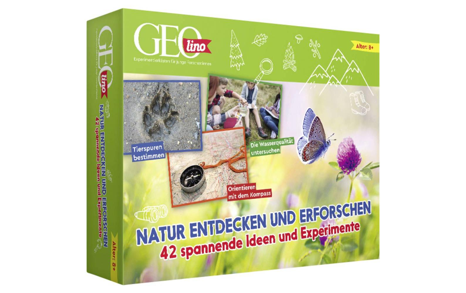 Experimentierkasten GEOlino Natur entdecken & erforschen DEExperimentierkasten für Kinder ab 8 Jahren