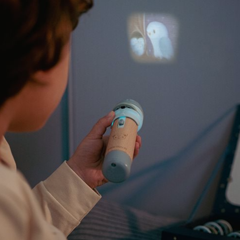 Little Dutch Little Dutch Verhalen projector zaklamp Blauw