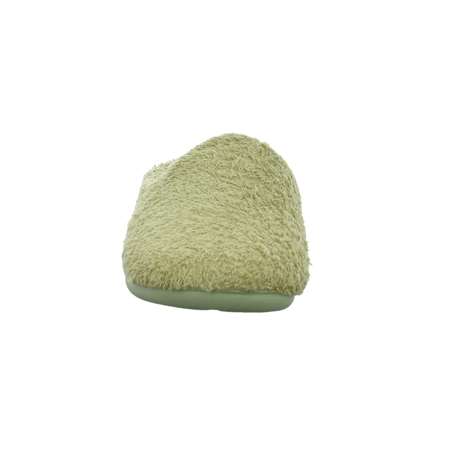 VAN DER LAAN Hausschuh Khaki Textil
