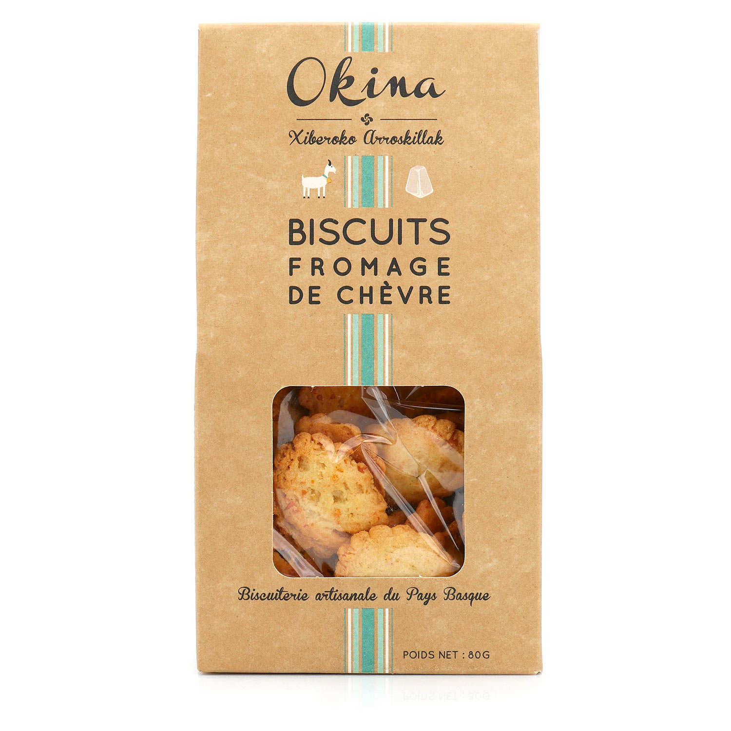 Biscuits salés au fromage de chèvre