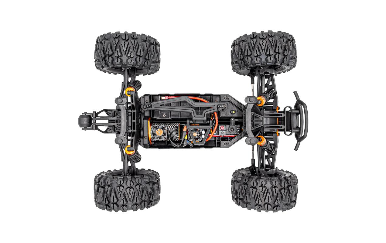 Monster Truck Rogue Terra Brushless Grün, ARTR, 1:10<br>4x4 Brushless Monstertruck im Massstab 1:10