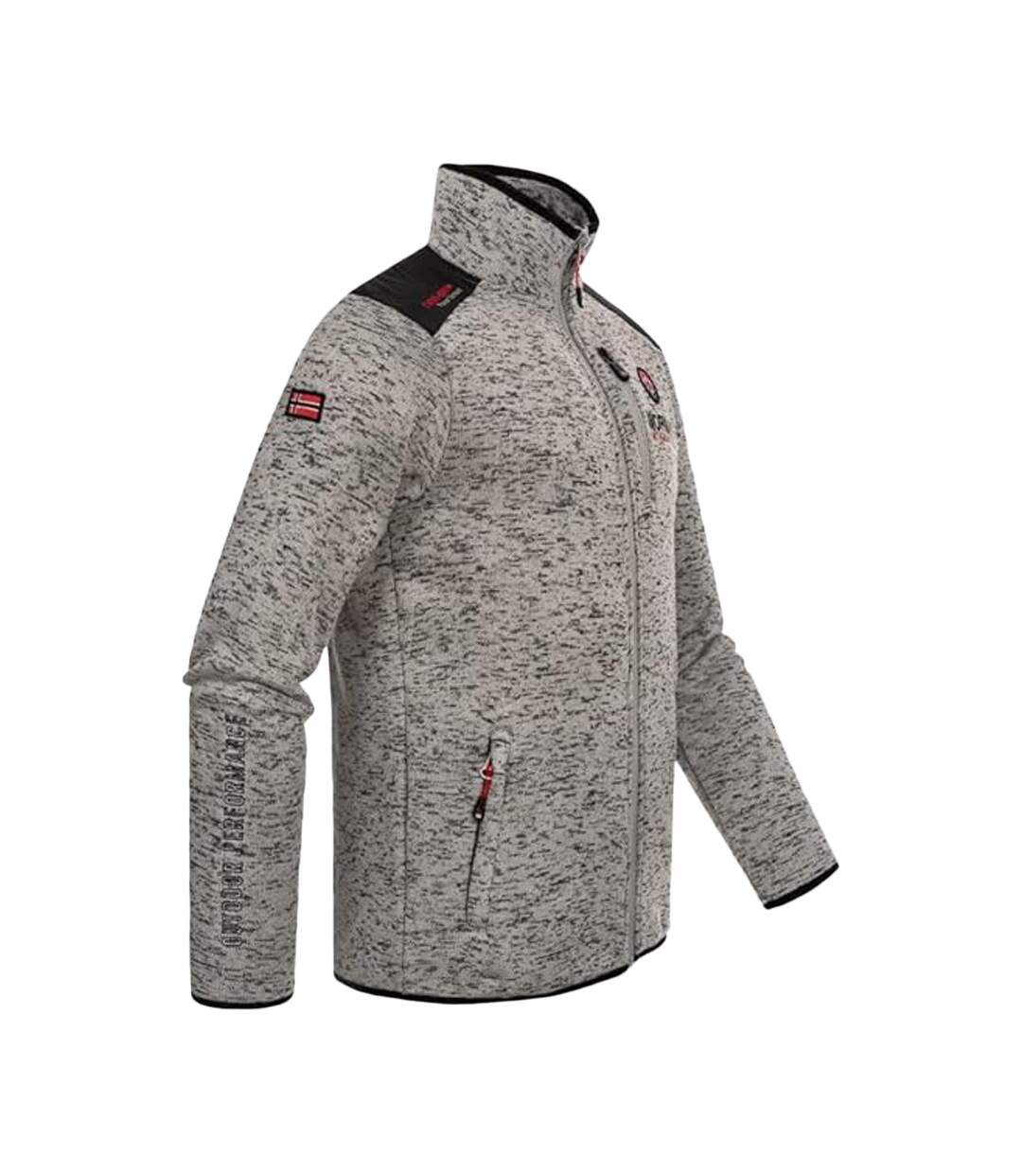 Polaire Gris/Noir Homme Geographical Norway Tavid Men