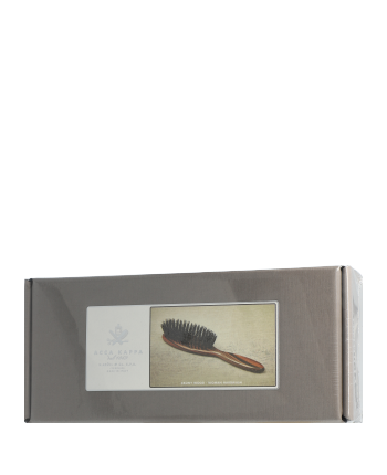 Acca Kappa Brushes Parigina Hair Brush - Ebony Wood - Black Natural Bristles 1-Stück