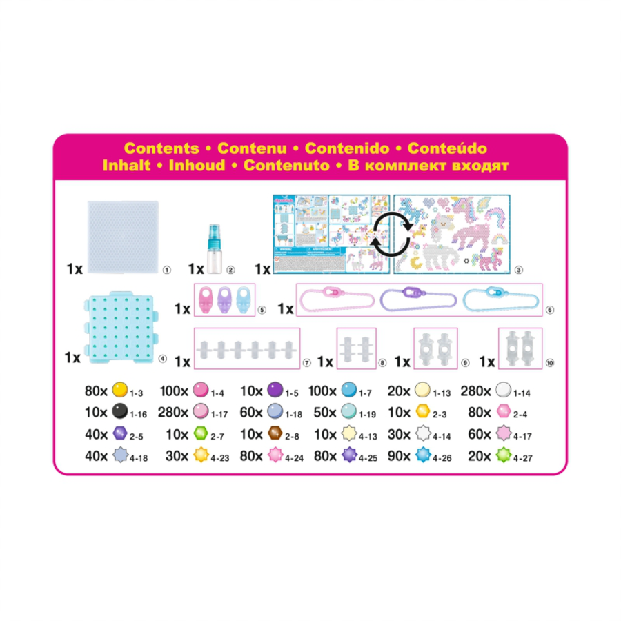 Aquabeads® Mystisches Einhorn Bastelset