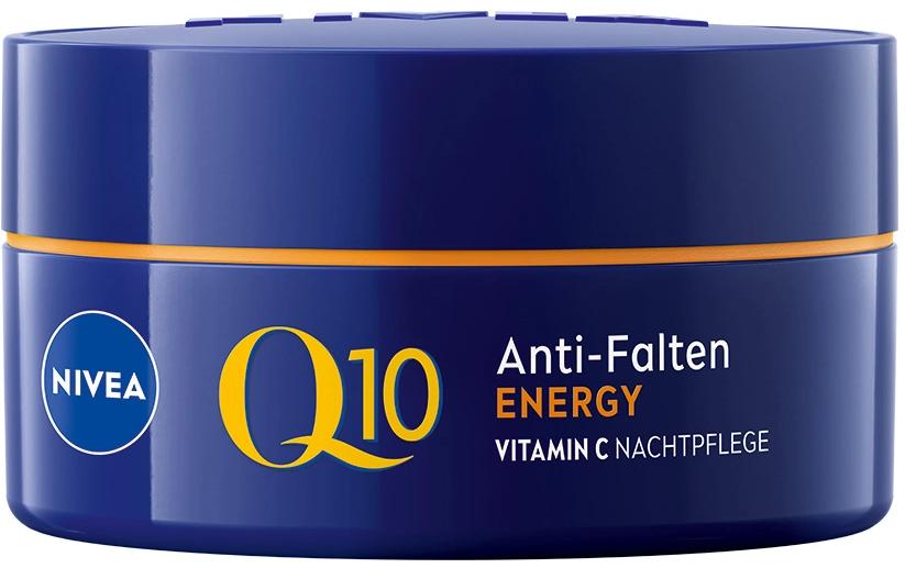 Nachtcrème Q10 Energy Anti-Falten 50 mlRegenerierende Nachtpflege für einen strahlenden Teint und weniger Falten