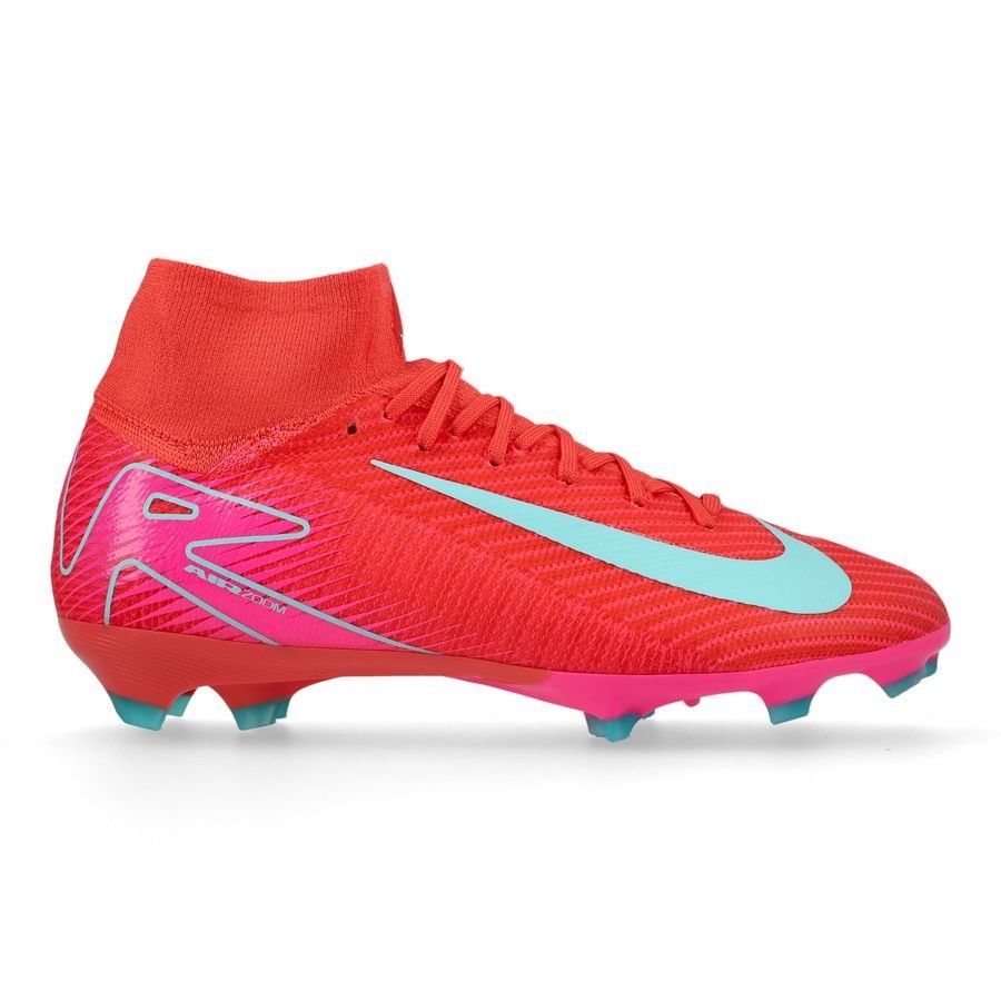 Nike Air Zoom Mercurial Superfly 10 Pro FG Mad Energy - Rouge/Vert