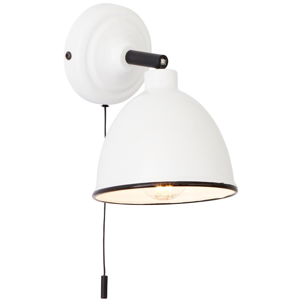 Telio wandlamp in wit E14