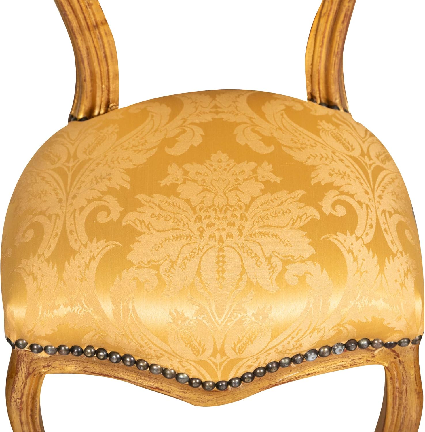 Biscottini Barock Stuhl 90x45x42 cm | Esszimmerstuhl Handwerklich | Barock Möbel für Schlaf- und Wohnzimmer