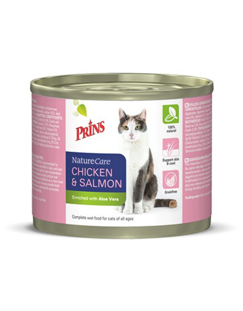 Prins Naturecare Cat 200 g - Kattenvoer