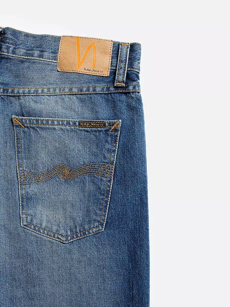 NUDIE JEANS Jeans Slim Fit STEADIE EDDIE blau