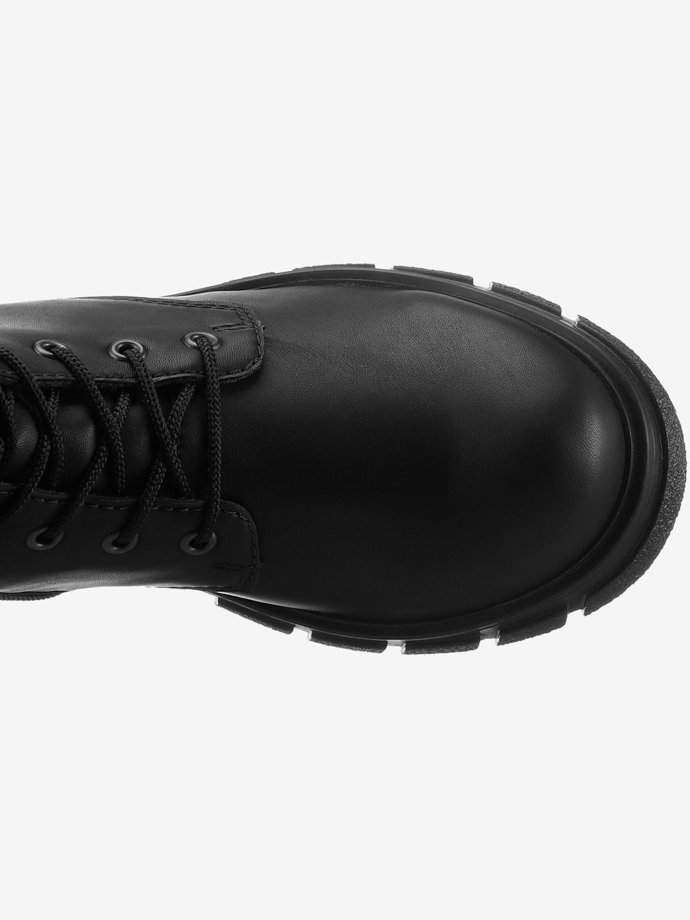 Bottines à lacets laçage et glissière