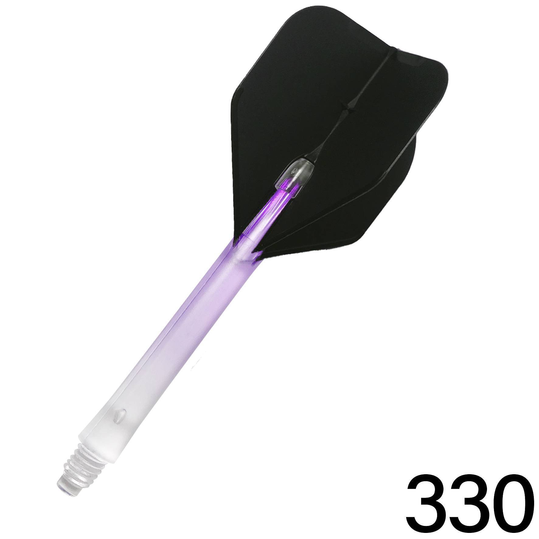 L-Style - L-Shaft Lock Straight N9 TwinColor - Transparent Lila