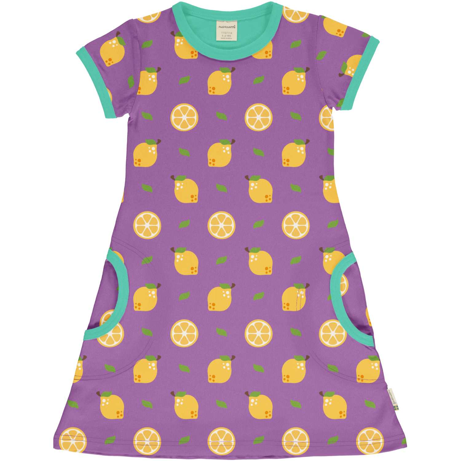 Kurzarmkleid LEMON in lila