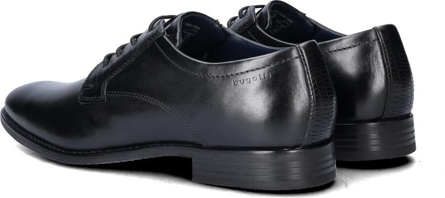 Bugatti leren veterschoenen zwart