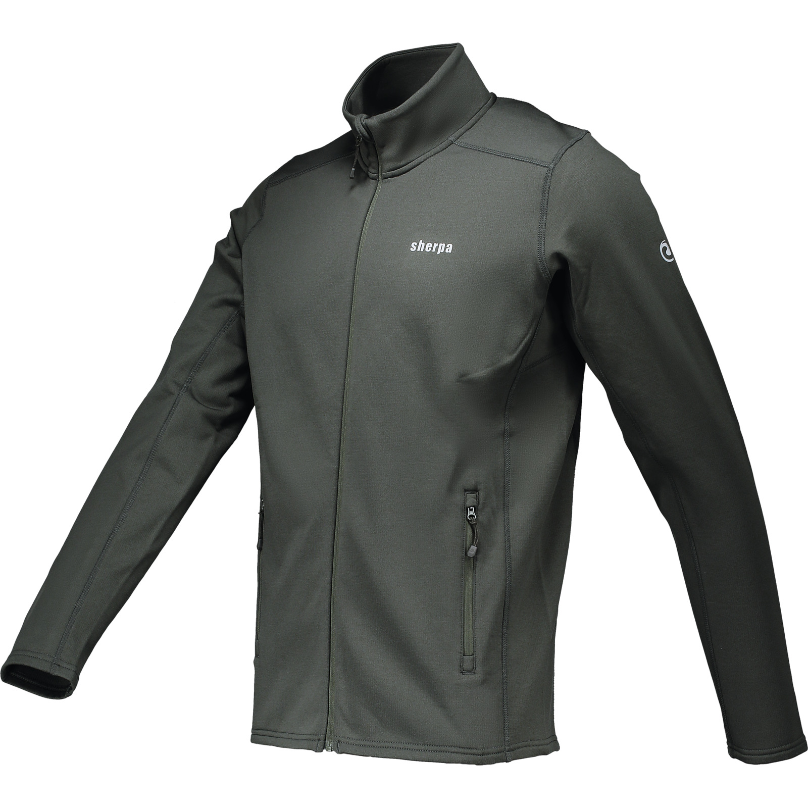 Sherpa Herren-Fleecejacke Loden XL, olive