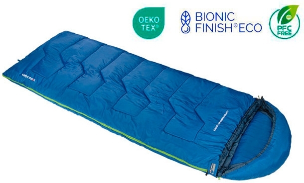High Peak Deckenschlafsack Vagabond 300 mit Kapuze 80 x 230 cm