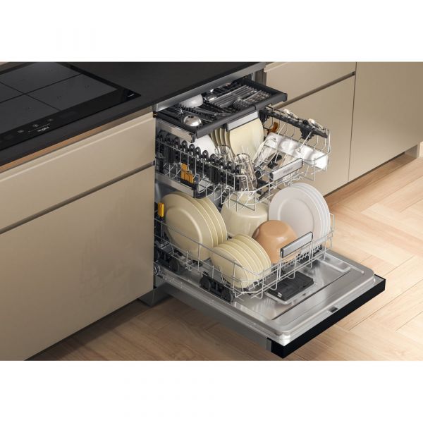 Máquina de Lavar Loiça Whirpool W7FHS51X 15 Conjuntos Classe B