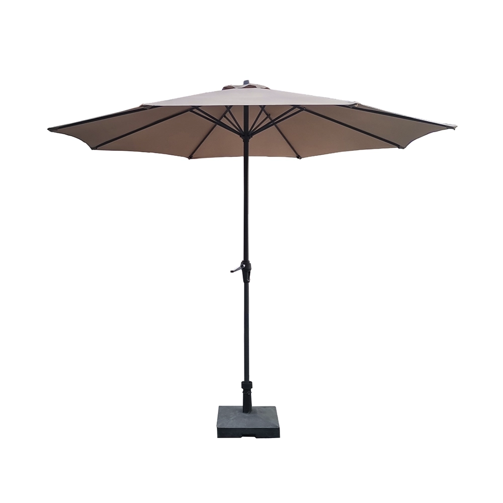CONTINI Sonnenschirm Ø 3m taupe