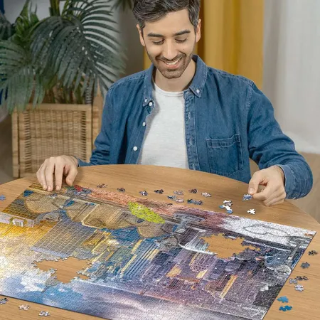 Ravensburger Puzzle - New York im Winter und Sommer, 1500 Teile