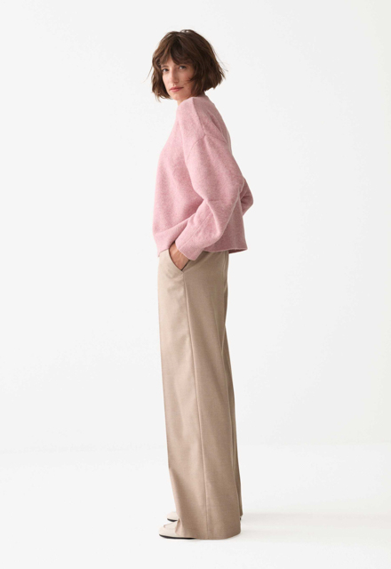 Summum Twill Wide Leg Broek