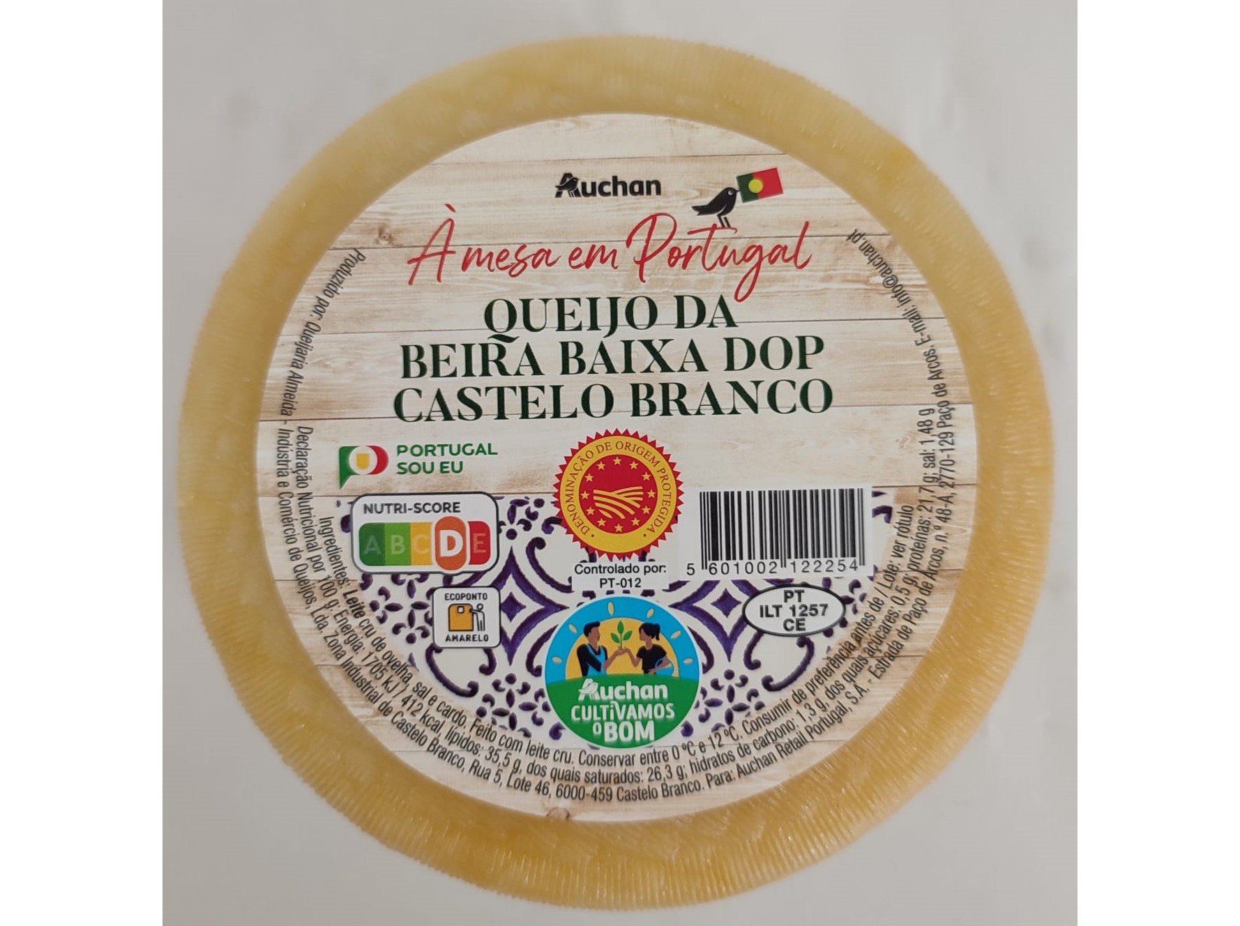 QUEIJO CASTELO BRANCO DOP AUCHAN À MESA EM PORTUGAL CULTIVAMOS O BOM UN