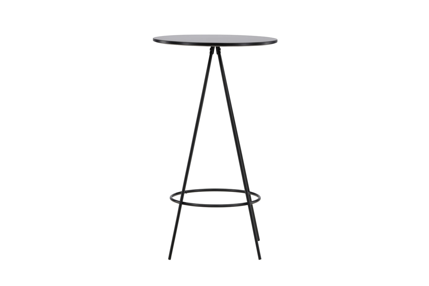 FjÃ´rd - Bartafel Zwart Ã60cm - Fineer - Bistro