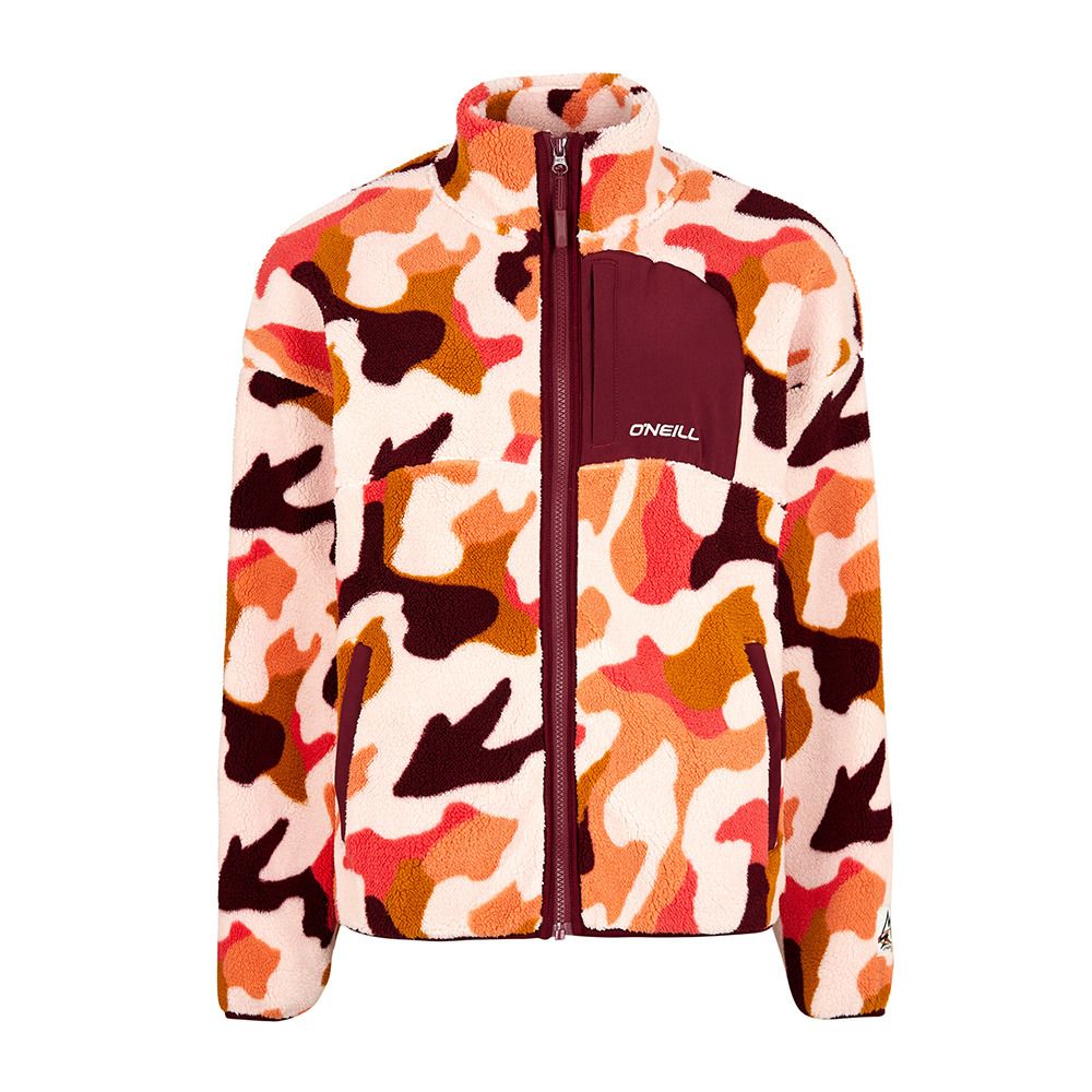 O'Neill CLOUDREST HIGH PILE - Polaire Femme purple hiker camo