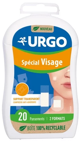 Spécial Visage 2 Formats - Urgo - 20 Pansements