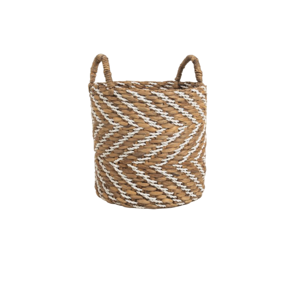 Panier souple elise en jute 30x30cm - cezare