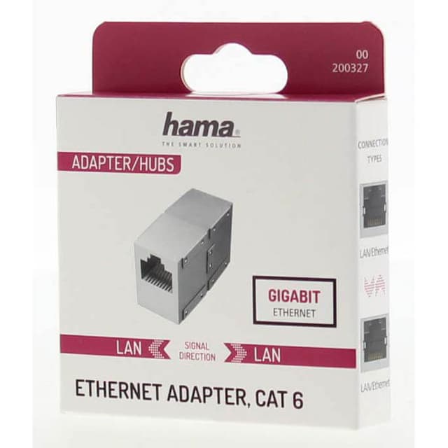 HAMA Netværksadapter CAT6 1 Gbit/s