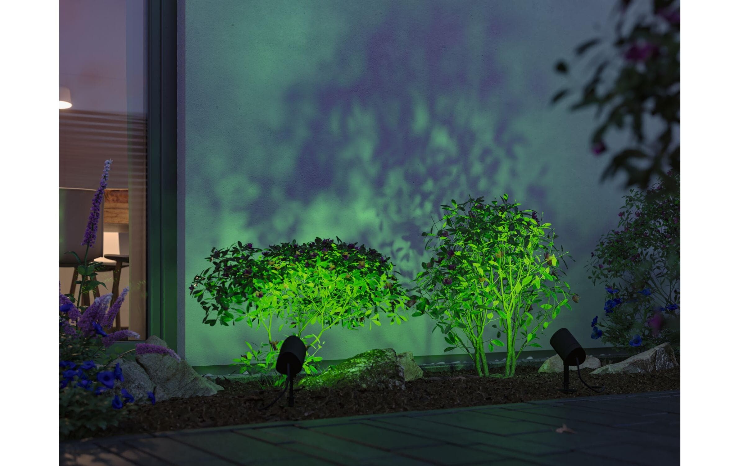 Paulmann LED Gartenleuchte Farbwechsler