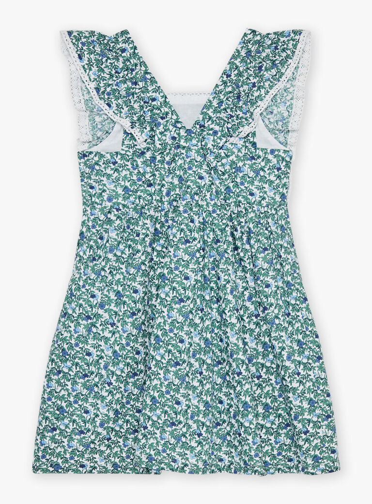 Robe fleuri dos nu